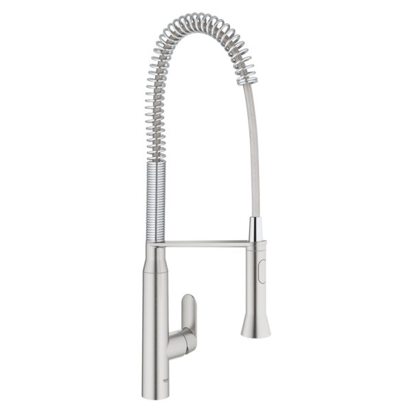 GROHE K7 Single-Lever Sink Mixer 1/2", 32950000, Starlight Chrome Finish