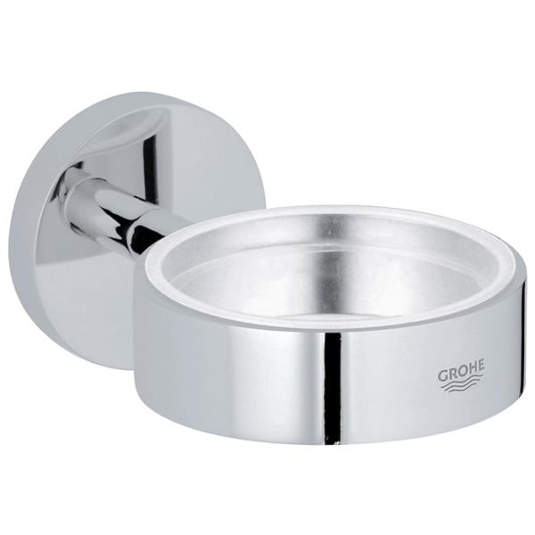 GROHE Essentials Bathroom Holder, 40369001, Chrome Plated